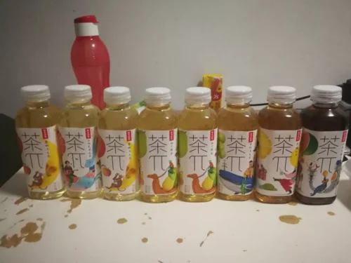 Click to view full screen Nongfu Spring Fruit Tea 农夫山泉茶π 500ml photo review