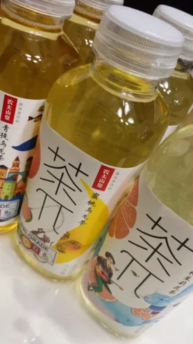 Click to view full screen Nongfu Spring Fruit Tea 农夫山泉茶π 500ml photo review